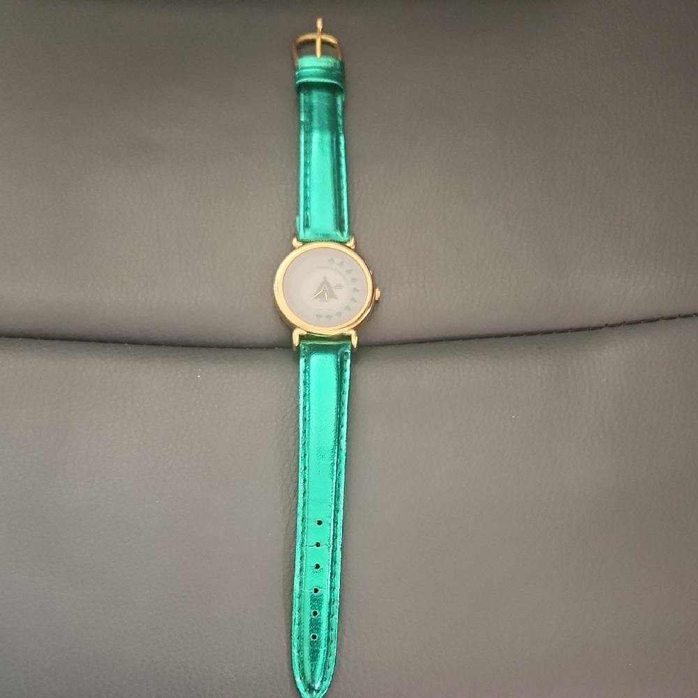 J.M. Jacmor Quartz Christmas Tree Watch